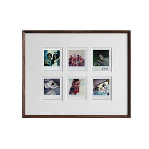 إطار صور خشبي صلب إبداعي كلاسيكي للتعليق على الحائط مع إمكانية الطباعة، هدية للأزواج بتشكيلات متعددة وأحجام A3/A4 - Product Image 5