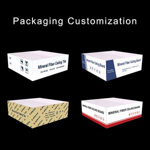 Propriétés <span class=keywords><strong>de</strong></span> résistance d'humidité élevée <span class=keywords><strong>dalle</strong></span> <span class=keywords><strong>de</strong></span> <span class=keywords><strong>plafond</strong></span> acoustique en fibre minérale pour le cinéma - Product Image 2