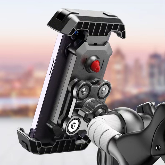 Cycling Phone Holder Motorcycle Cell Phone Holder Smartphone Stand Soporte Para Celular Support Téléphone 360 Rotary