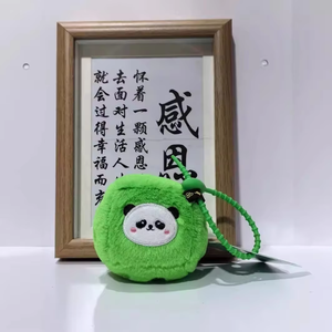 Creative Cartoon Panda <b>Dice</b> Plush Keychain Bag Clip Grabber Doll Boutique Toy Gift Wholesale - Product Image 3