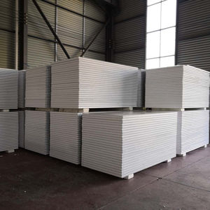 Dinding prefabrikasi baja ringan kunci EPS Z panel Sandwich permukaan logam datar - Product Image 4