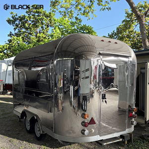 中国制造2025新款定制快餐拖车烧烤拖车食品卡车 - Product Image 3