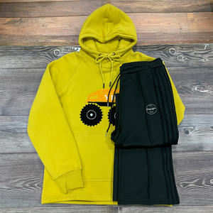Otoño personalizado peso pesado 100 algodón francés Terry suelto mangas raglán pulóver hombres cordón bordado parche Sudadera con capucha - Product Image 1