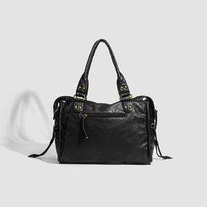 <span class=keywords><strong>Sac</strong></span> fourre-tout en <span class=keywords><strong>cuir</strong></span> PU <span class=keywords><strong>souple</strong></span> délavé style vintage pour <span class=keywords><strong>femme</strong></span>, grande capacité, multi-poches, <span class=keywords><strong>sac</strong></span> à bandoulière quotidien, vente en gros - Product Image 3