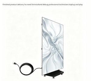 จอแสดงผล LED แบบพับได้สามด้าน สำหรับโปสเตอร์เคลื่อนที่ เชื่อมต่อหลายจอได้ รองรับการเล่นวิดีโอด้วยคลิกเดียว ใช้งานง่ายแบบ Plug and Play เหมาะสำหรับการโฆษณาเชิงพาณิชย์ - Product Image 6
