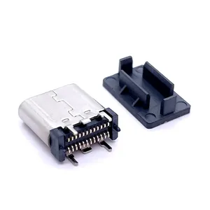 Soulin Micro Type-C USB Sạc Kết Nối Ổ Cắm Sạc Pin Cho Jack Điện Thoại Di Động