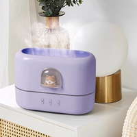 Vente chaude Mini Mignon Flamme Diffuseur Humidificateur Ultrasonique Usb Feu Huile Essentielle Aroma Diffuseur Avec Flamme