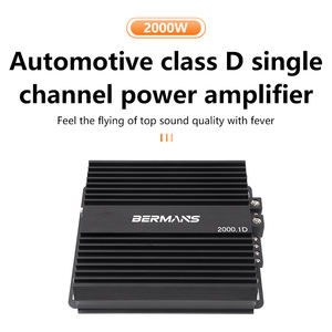Amplificador de Coche Clase <span class=keywords><strong>D</strong></span> de Alta Potencia de 3000W con Diseño de Radiador de Aluminio Amplificador de Potencia de Audio para Woofer Crossovers Ecualizadores en Mono - Product Image 3