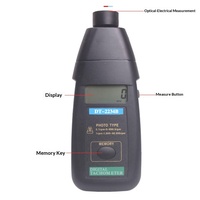Tachometer Digital Fotoelektrik Pabrik 0.05% Tanpa Kontak Pengukur Kecepatan DT-2234B Motor Kipas Mesin Mesin Kustom