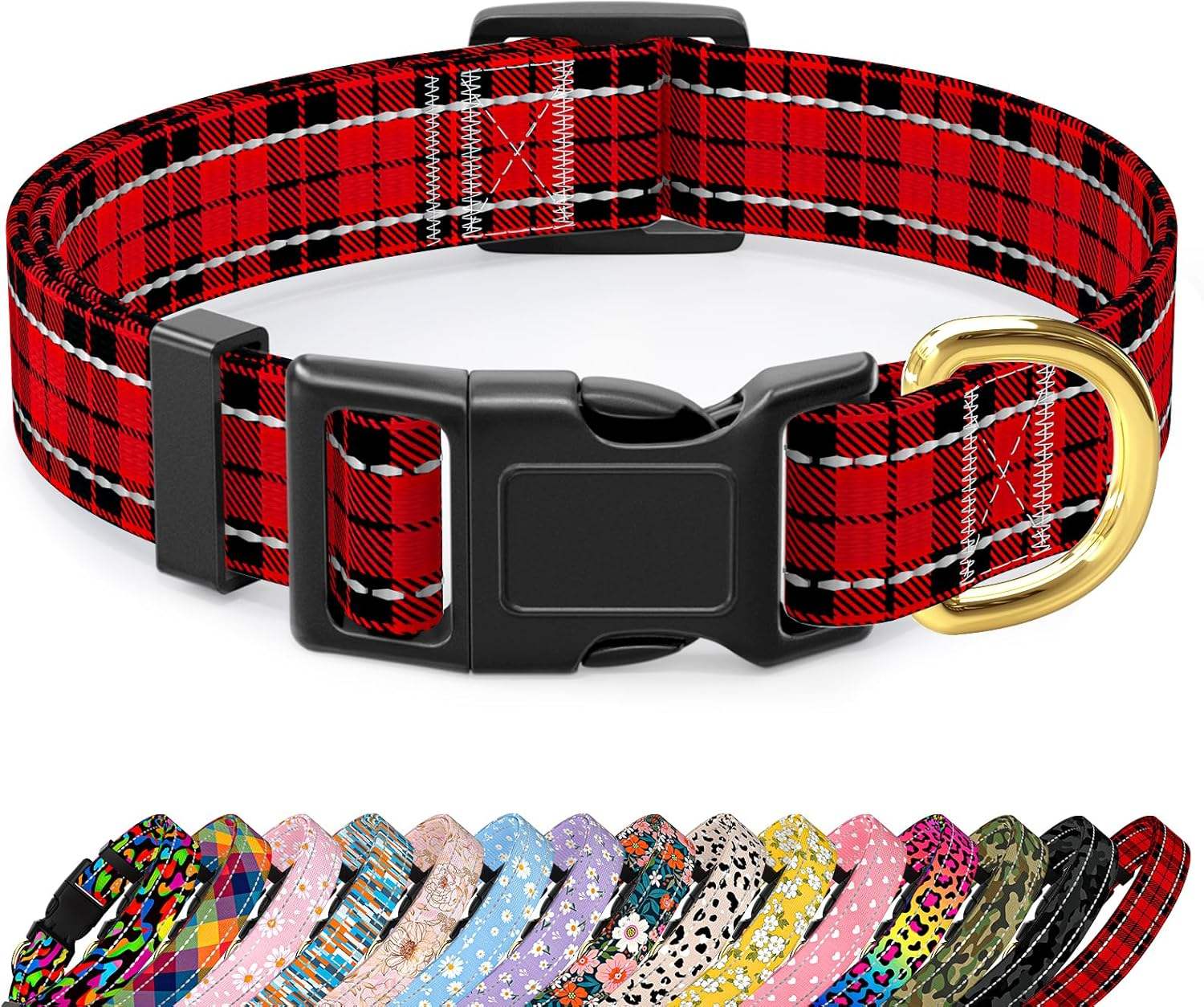 Black Red Tartan