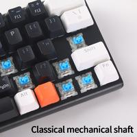 Yenibo Wired 63 Key RGB Backlight Hot Swap Pc Teclado Mekanik Gamer Aksesoris Komputer 60 Mini Gaming Keyboard Mekanik