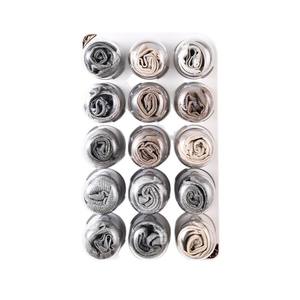 Organisateur mural pour vêtements, rangement en capsule avec couvercle et compartiments pour sous-vêtements et chaussettes, couleur unie, rectangulaire - Product Image 4