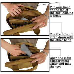 브랜드 맞춤화에 이상적인 전술 소프트 건 레인지 백 야외 촬영 가방 - Product Image 4