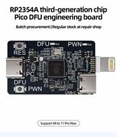 OSS RP2350A DFU Engineering Board untuk iPhone XR-11PM Alat Pengembangan Mikrokontroler Satu Klik Chip PICO Mode Ungu Perbaikan