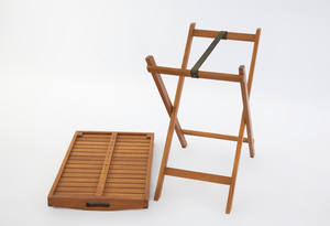 Mesa de madera dura plegable para exterior grande, diseño natural para comedor, uso en hotel, muebles de sala de estar - Product Image 5