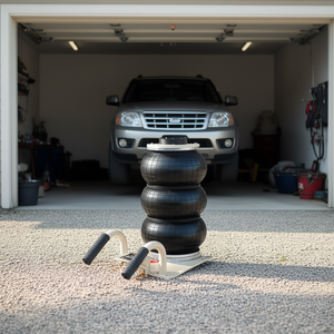 Db Wholesale Cric pneumatique en acier de 3 tonnes à triple chambre pour levage de véhicules - Product Image 2