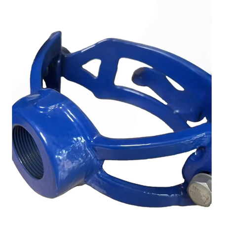 Stainless Steel Strap Saddle Clamps-High Pressure Corrosion-resistant Smooth Pipe Fittings for Water Control NBR EPDM Pipes