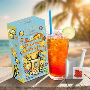 <b>Bubble</b> Tea <b>Boba</b> Instant Kit Tropical Flavor 2 Years Shelf Life - Product Image 1