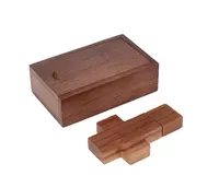 Clés USB en forme de croix en bois 2.0 2 Go 4 Go 8 Go 16 Go Clé USB crucifix avec boîte en bois 32 Go Logo client Clés mémoire