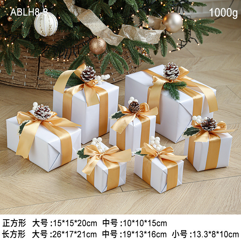 Blanc avec décoration/7 pcs