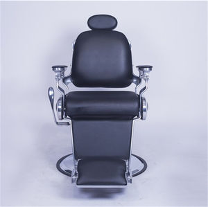 Chaise de Barbier Professionnelle Hydraulique Robuste avec Base Noire pour Salon de Coiffure - Offre Spéciale - Product Image 3
