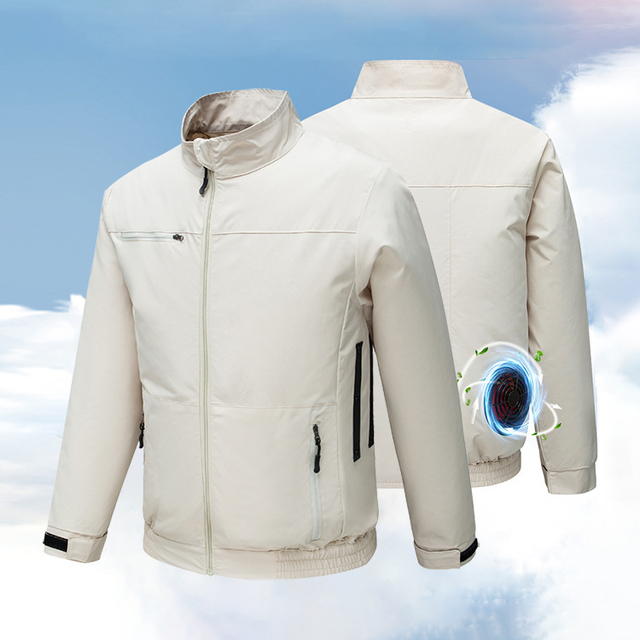 Outdoor Summer Air-conditioning Cloth Sun Protection Clothing Fan Cooling Jacket for Men Women