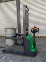 JINGXIN LONG FEDSA Chariot élévateur à fûts électrique autonome, capacité 450 kg, hauteur de levage 1600/2000 mm, pour fûts de 200 L