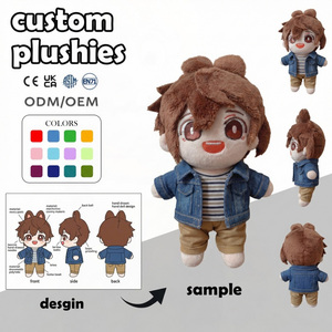 Peluche personalizzato: Simpatici giocattoli di lupo, medusa e ragno, ideali per l'autismo, mascotte personalizzata, regalo di compleanno - Product Image 4
