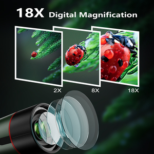 350X Digitales Astronomisches Teleskop 5000mAh Akku Video-Foto-Aufnahme Mondbeobachtung Professionelles Teleskop Mit Großem Bildschirm - Product Image 6