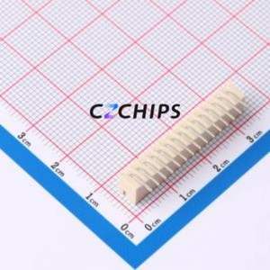 HCZZ0295-15 Wire-to-Board Pin Header Bent Lead Through Hole,P=2mm Connector 1x15P 2mm Right Angle Insert PH - Product Image 2