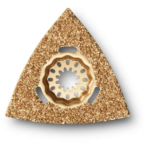 ตะไบสามเหลี่ยมคาร์ไบด์ Fein ขนาด 1 นิ้ว ถึง 1.9 นิ้ว แบบ Bastard Cut เกรดอุตสาหกรรม ขอบตรง - Product Image 1