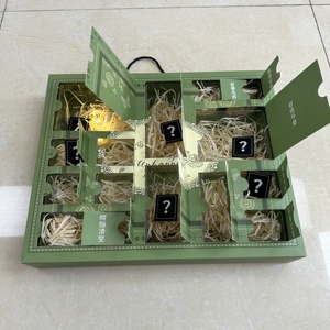 Tùy Chỉnh Bất Ngờ Tình Yêu Advent Lịch Món Quà Sinh Nhật Ngày Hộp Vật Liệu Tái Chế UV Lớp Phủ Matt Cán Dập Nổi Loại Thư Mục - Product Image 3