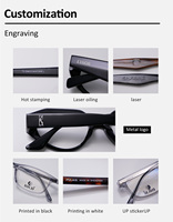 Nouvelles montures de lunettes optiques en acétate faites à la main, motif paisley vintage, design 2024, pour hommes et femmes