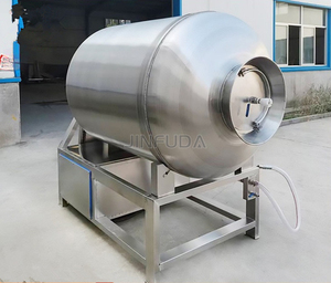 Machine de marinage sous vide résistante à l'usure pour la marinage des kebabs de mouton dans une usine de transformation alimentaire halal - Product Image 4