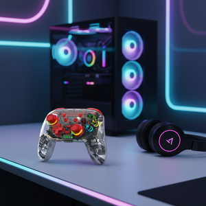 <span class=keywords><strong>Volant</strong></span> de jeu tout-en-un WQY pour manette sans fil avec RGB pour mobile/PC/<span class=keywords><strong>tablette</strong></span> Modèle 2220 - Product Image 6