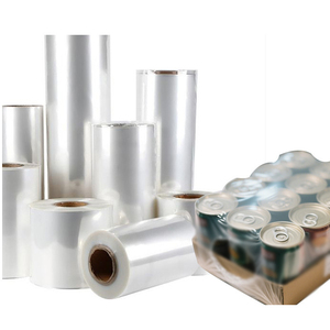 Film rétractable POF PVC PE pour emballage, rouleaux de film plastique rétractable, tube tunnel pour l'emballage de bouteilles d'eau et de boissons - Product Image 5