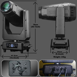 Exterior impermeable IP66 RGBW cabeza móvil escenario haz <span class=keywords><strong>de</strong></span> <span class=keywords><strong>luz</strong></span> punto lavado y CMY lavado DMX512 Control para DJ - Product Image 6