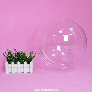 Globo de burbujas de plástico transparente para decoración de fiesta, globo elástico redondo de 10 18 24 36 pulgadas - Product Image 3