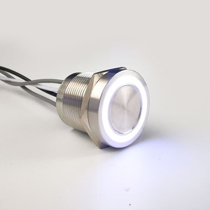 สวิตช์เพียโซแบบปุ่มกด22มม. สำหรับสระว่ายน้ำกันน้ำที่ปิดสนิททำจากสแตนเลส316 - Product Image 1