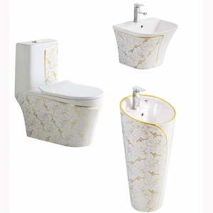 Trọng lực tuôn ra dual-tuôn ra phòng tắm treo tường WC Set giấu Phễu thoát nước tường treo P-trap nhà vệ sinh Tank Đối với trang chủ - Product Image 5