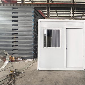 X gấp container nhà văn phòng bán chạy nhất prefab gấp nhà mô-đun thép tạm thời nhà tiền chế - Product Image 5
