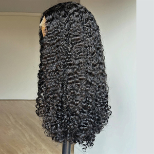 Parrucche Glueless con Frontale in Pizzo DD Double Drawn di <span class=keywords><strong>Capelli</strong></span> Veri Vietnamiti, Ricci Birmani, Originali di Lusso, per Donne Nere - Product Image 2
