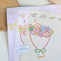 Buket Hadiah Festival Qixi - Kertas Kraft Minimalis Trendi Bunga Segar 37x50cm Hadiah DIY Buatan Tangan Dari Cina