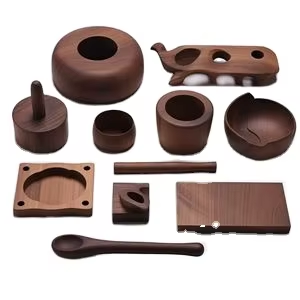 Servicios de Procesamiento de Madera Sólida CNC de Precisión Personalizados a Precio de Fábrica, Torneado, Tallado, Pulido, Nogal, Arce, Roble - Product Image 3