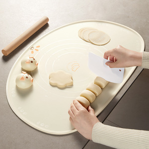 HeDou Thickened <b>Silicone</b> Kneading <b>Mat</b> 40x60cm Non-Stick Baking Rolling <b>Mat</b> For Dough Making Kitchen Use - Product Image 1