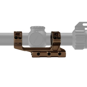 Support de lunette cantilever BANGBANG, support de lunette pour tube de 30 mm, hauteur centrale de 1,4 po, espacement de 2,8 po pour les sports de plein air (marron) - Product Image 6