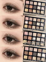 Palette de fards à paupières minéraux mats scintillants 15 couleurs, haute pigmentation, imperméable, longue tenue, maquillage pour les yeux, cosmétique