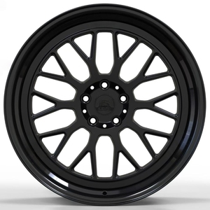 Jantes en alliage d'aluminium forgé sur mesure en 2 parties, concaves profondes, 5x112/5x114.3, 18-24 pouces, compatibilité universelle <span class=keywords><strong>4x4</strong></span> - Product Image 4