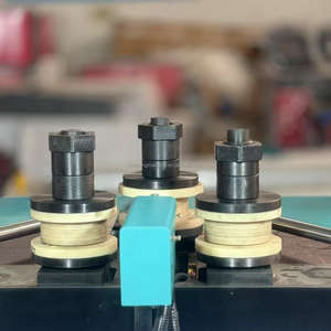 Máquina dobladora de perfil de tubo hidráulico de aluminio CNC automática de caída horizontal de 3 ejes <span class=keywords><strong>Berserk</strong></span> 3 rodillos 360 grados - Product Image 6