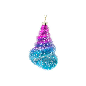 Handgemachte Glas Ornamente Anhänger Fabrik Großhandel Marine Organismus Hängende Dekorationen für Weihnachts baum Haus Ornamente - Product Image 2